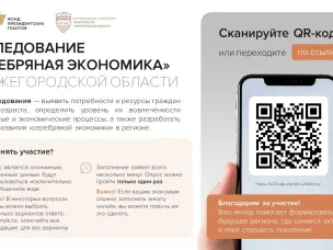 Исследование "Серебряная экономика в Нижегородской области"